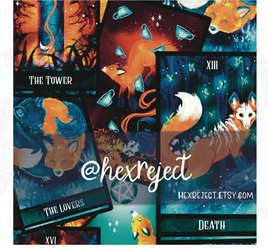 Fox Cards (Hex Designs)