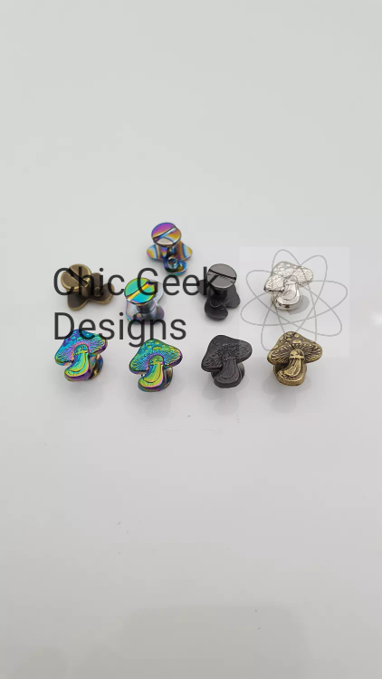 Mushroom Chicago Screw (single) 6mm