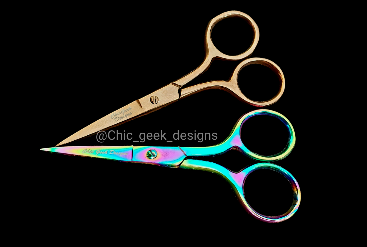 CG Professional - Rainbow straight snips 3.5"